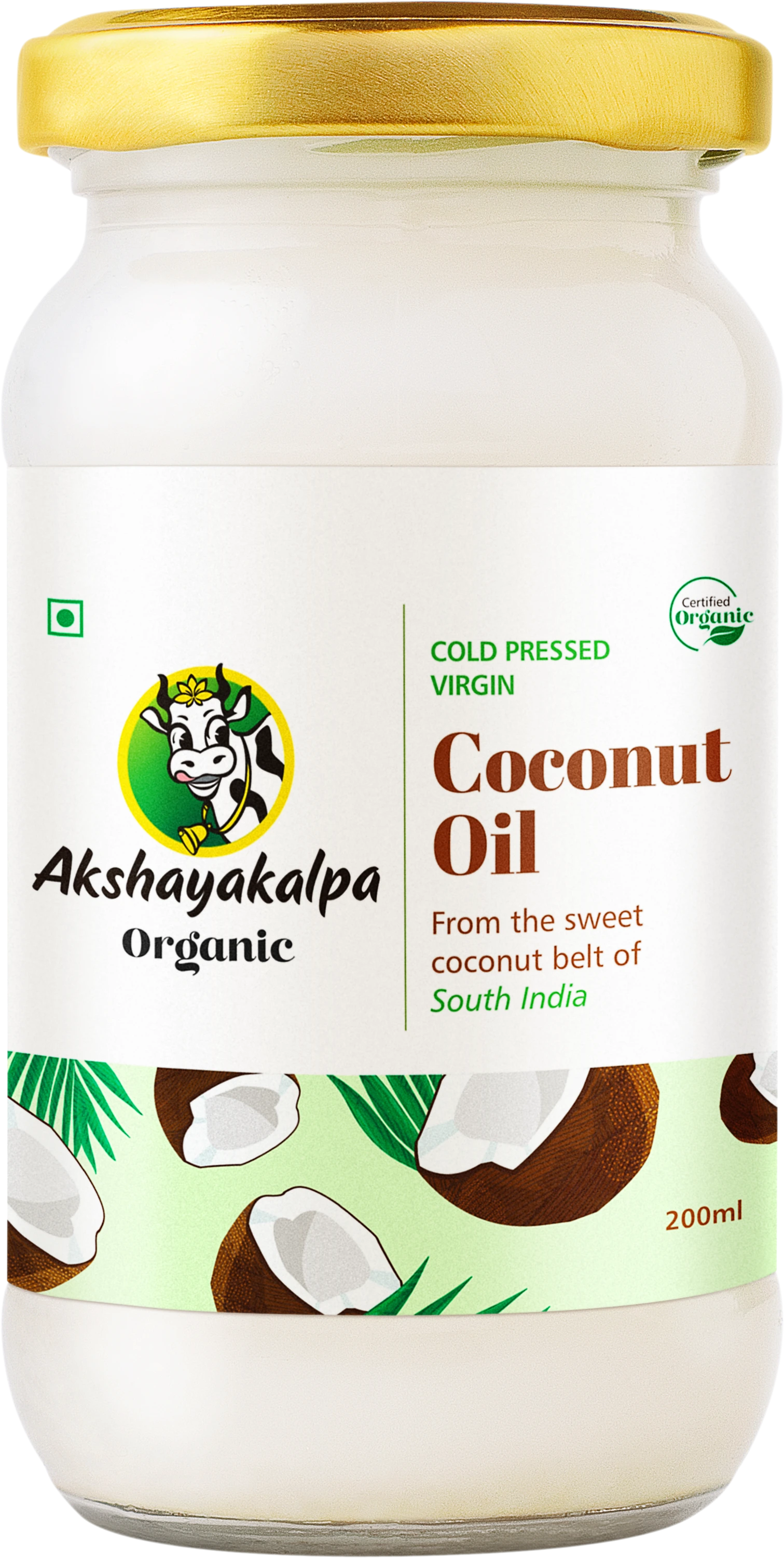 Akshayakalpa Cold Pressed Coconut Oil