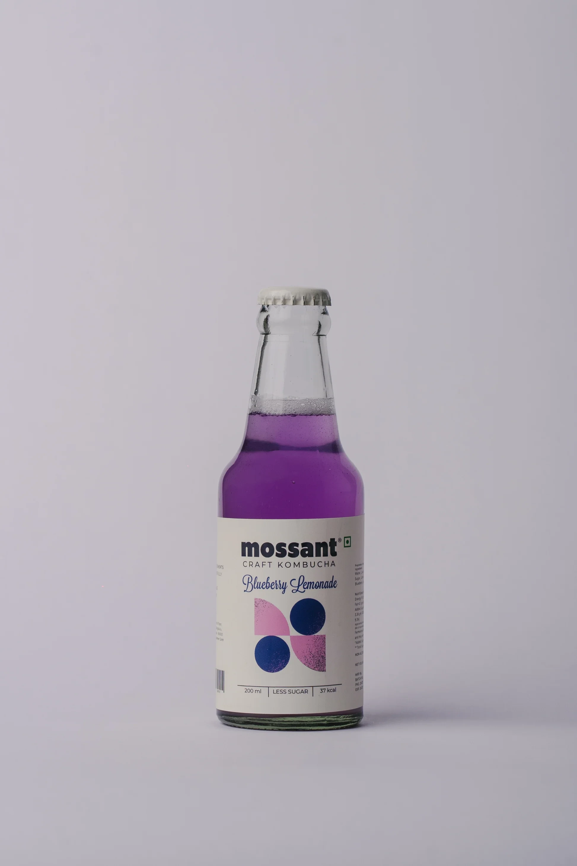 Mossant Blueberry Lemonade Kombucha
